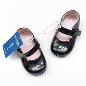 NEW Genuine Kids from OshKosh B'gosh infant girls' Mary Jane black shoes